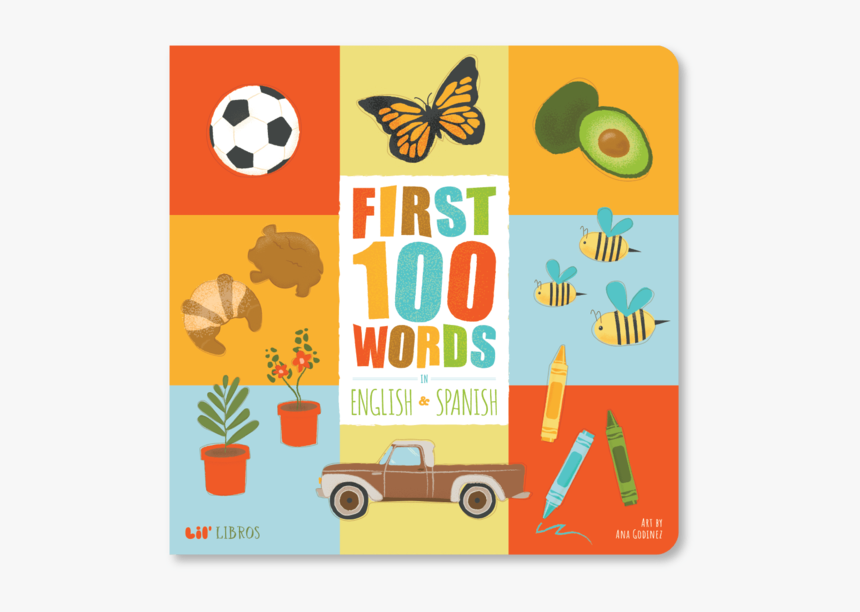 First 100 Words In English And Spanish: Bilingual, HD Png Download, Free Download