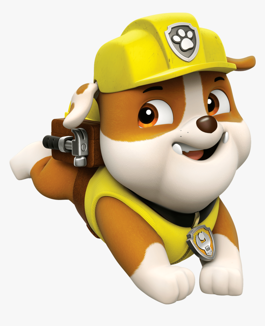 Paw Patrol Rubble Png, Transparent Png, Free Download