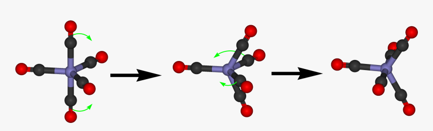 Iron Pentacarbonyl Berry Mechanism - Fe Co 5 Geometry, HD Png Download, Free Download