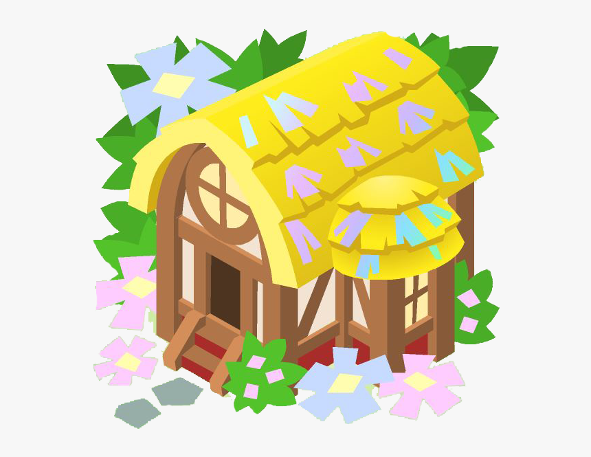 Spring Cottage - Animal Jam Spring Cottage, HD Png Download, Free Download