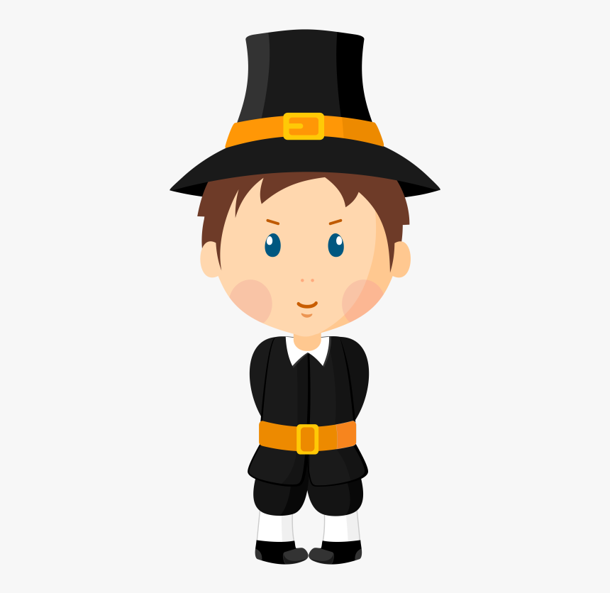 Pilgrim Boy Clipart, HD Png Download, Free Download