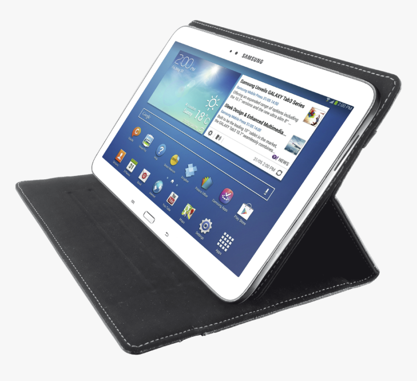 Stick&go Folio Case With Stand For - Tablet Computer, HD Png Download, Free Download