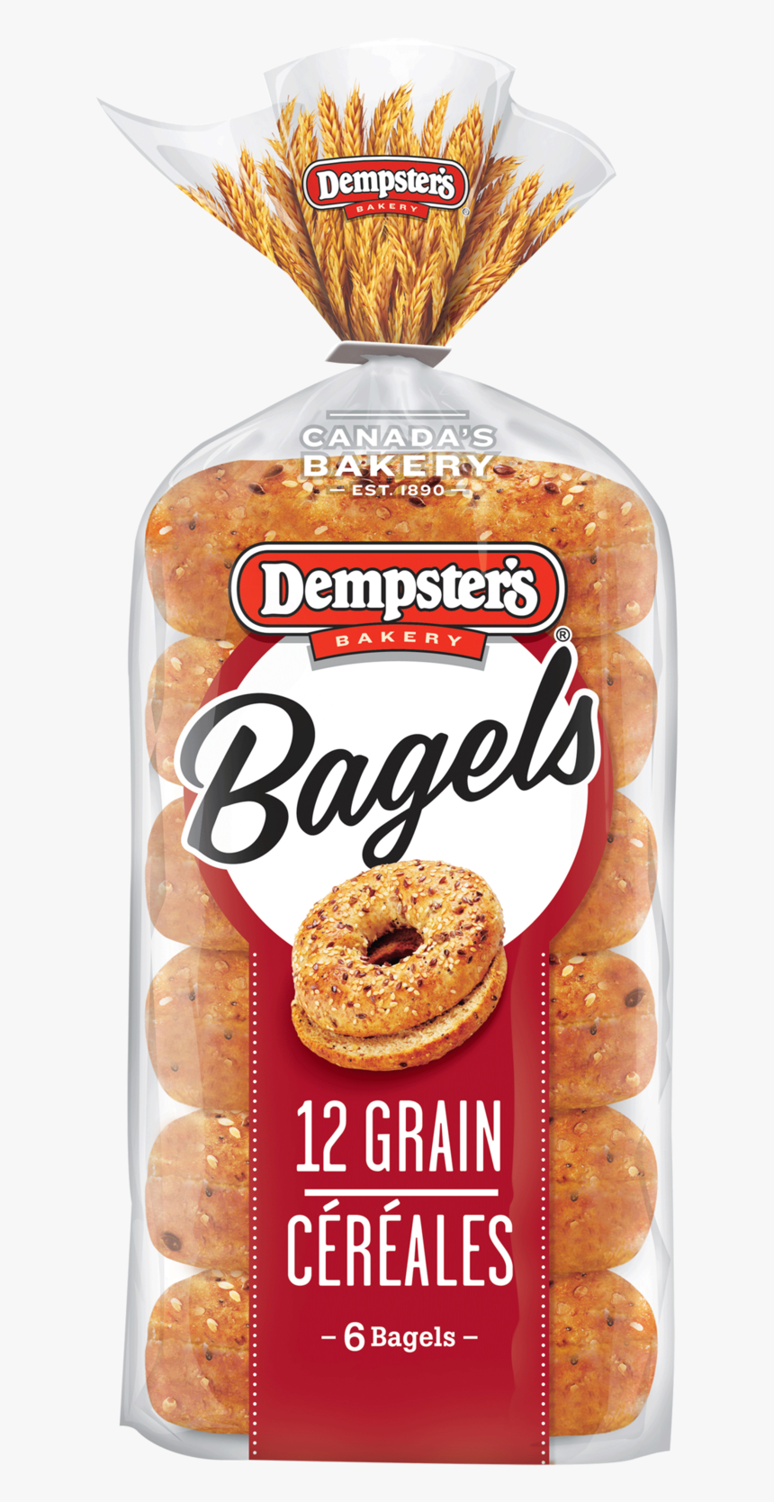 Wheat Stalk Png , Png Download - Dempsters Cinnamon Raisin Bagel, Transparent Png, Free Download