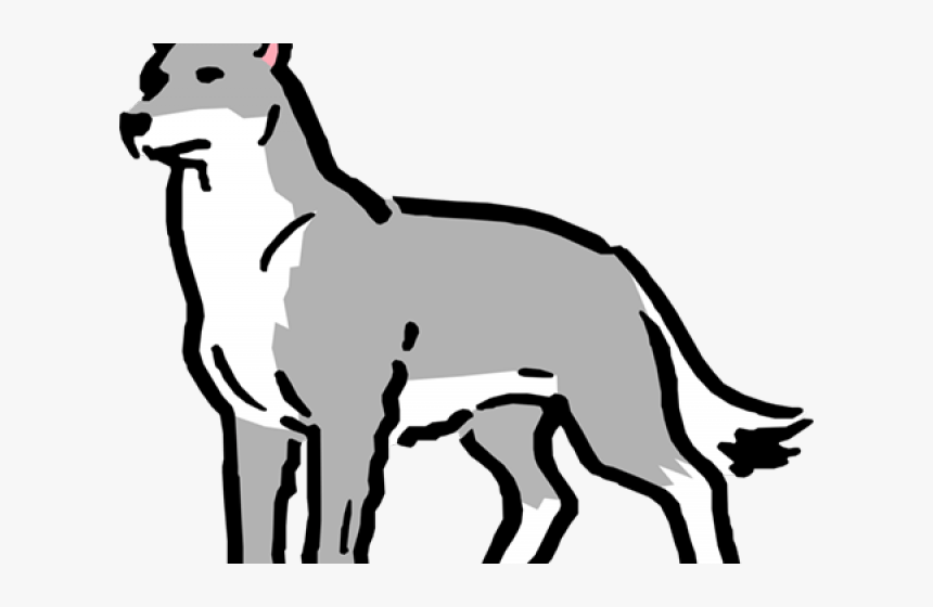 Wolf Clipart Clip Art - Cartoon Wolf, HD Png Download, Free Download