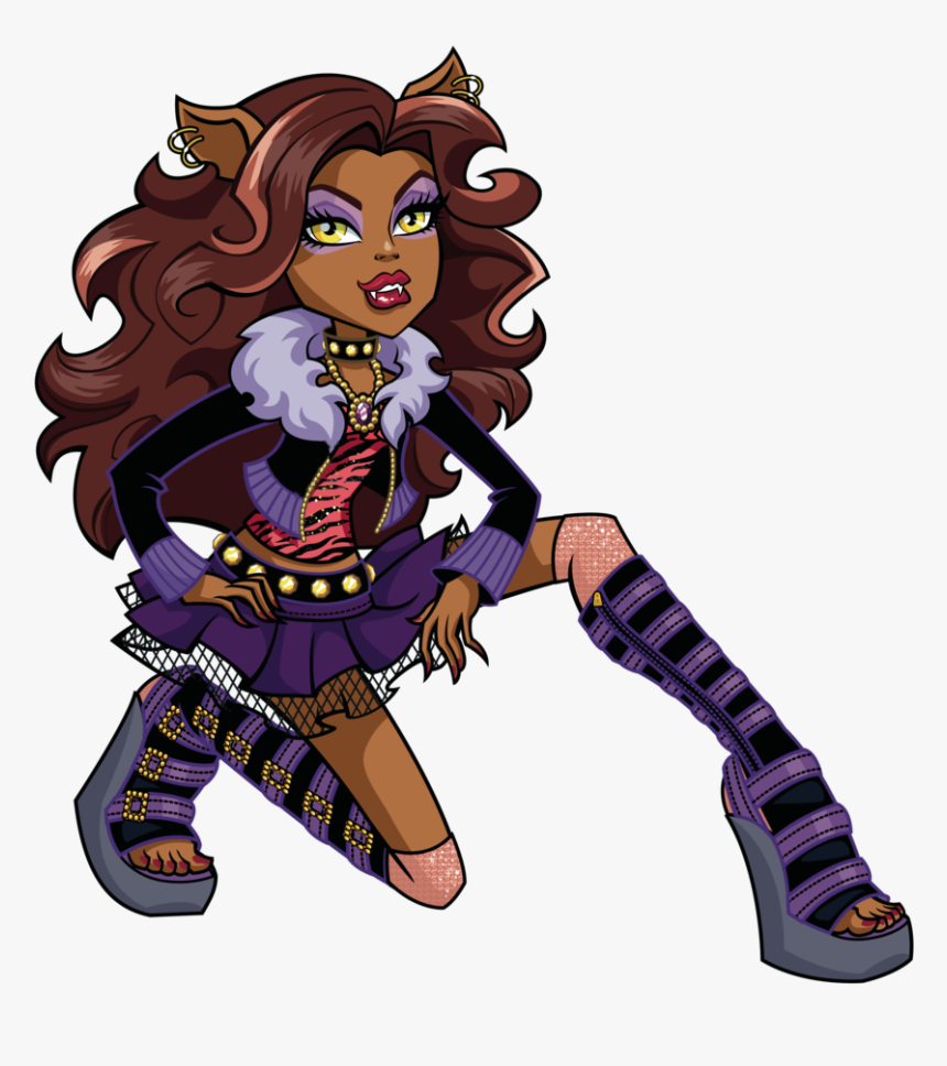 Transparent Clawdeen Wolf Png - Clawdeen Wolf Monster High, Png Download, Free Download