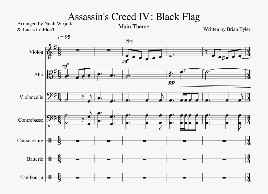 Assassins Creed Black Flag Violino, HD Png Download, Free Download