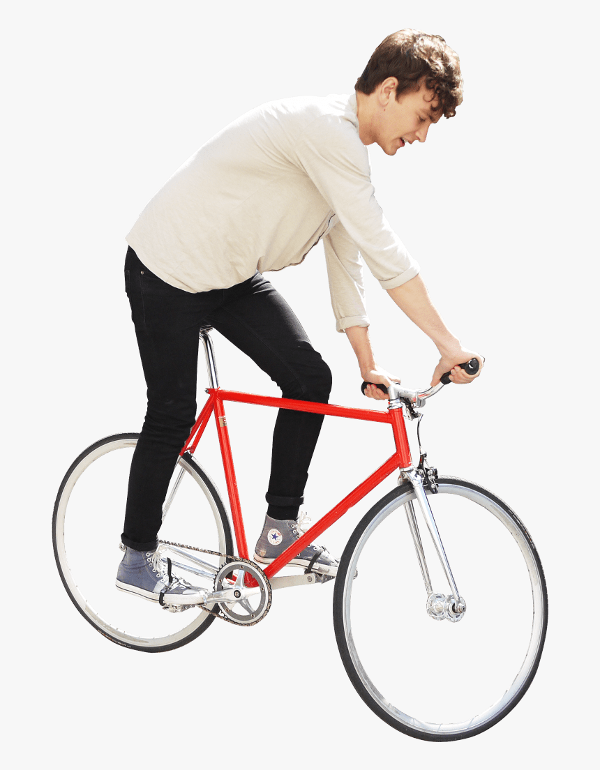 Bike - People On Bikes Png, Transparent Png, Free Download