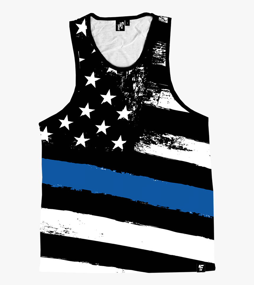 Black Flag Unisex Tank Top Tank Tops T6 Xs Black"
 - Thin Blue Line Police Symbols, HD Png Download, Free Download