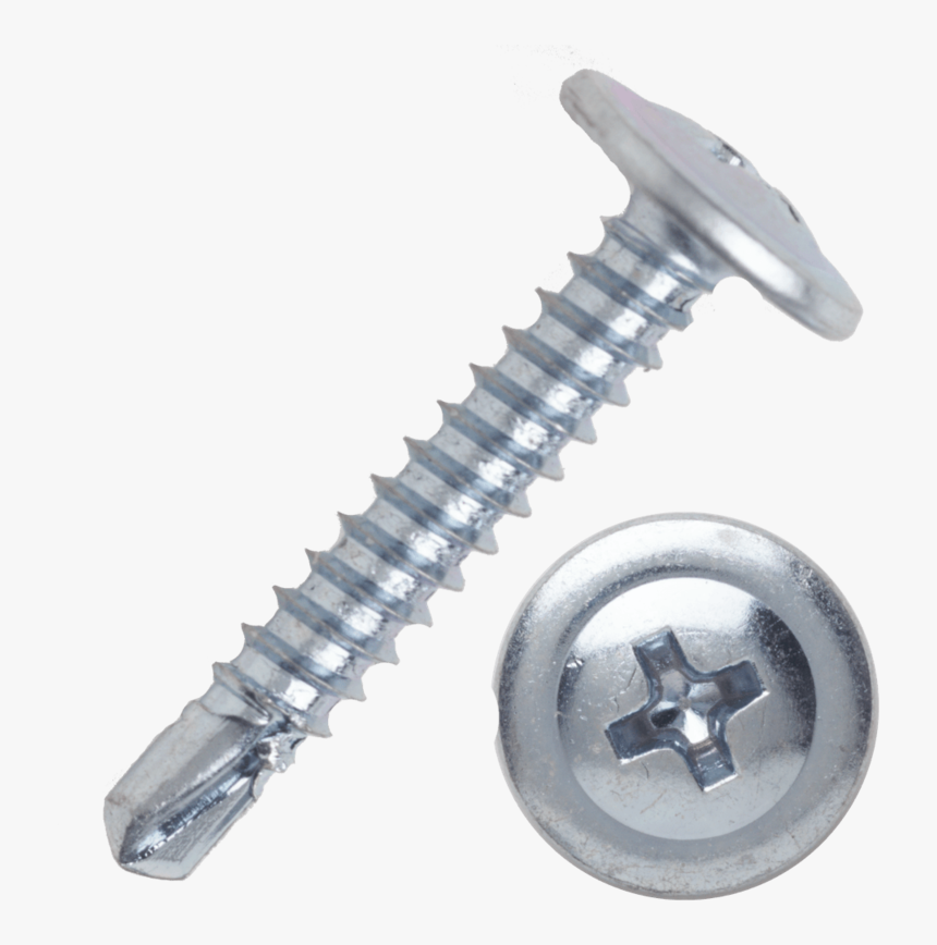 Screw Png Image - Self Drilling Screw Wafer Head, Transparent Png, Free Download