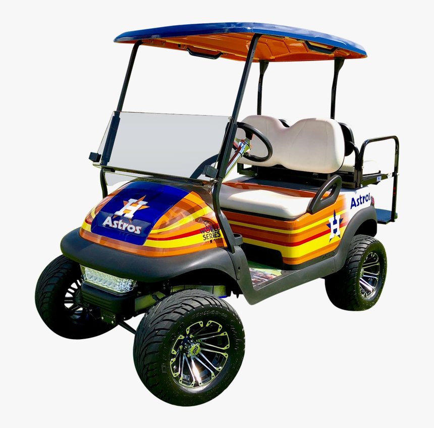 Astros Golf Cart - Houston Astros Golf Cart, HD Png Download, Free Download