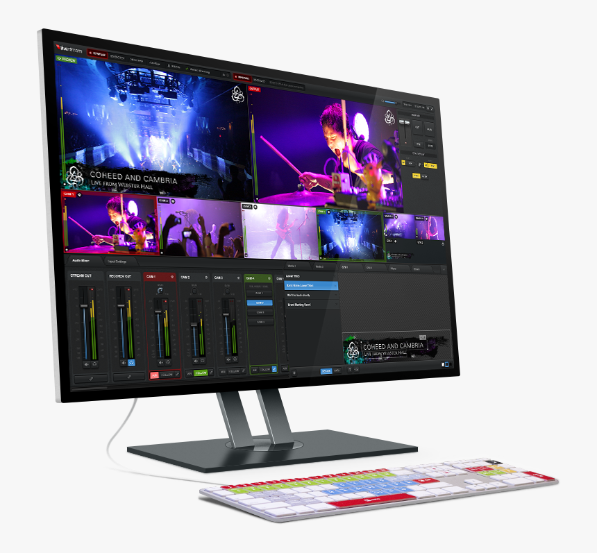Adobe Premiere Live Stream , Png Download - Live Streaming Streaming Studio, Transparent Png, Free Download