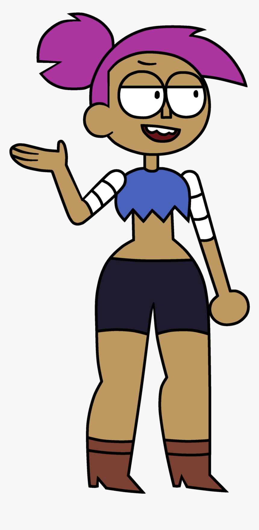 Enid - Ok Ko Let's Be Heroes Characters, HD Png Download, Free Download