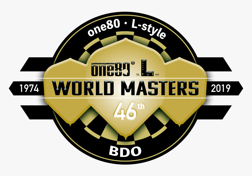 One80 L-style World Masters - Bdo World Masters 2019, HD Png Download, Free Download