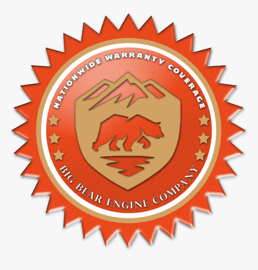 Big Bear Engine Company Warranty Seal - Iupui International Club, HD Png Download, Free Download