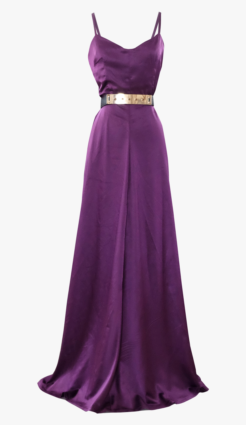 Long Purple Prom Dresses Photo - Dress, HD Png Download, Free Download