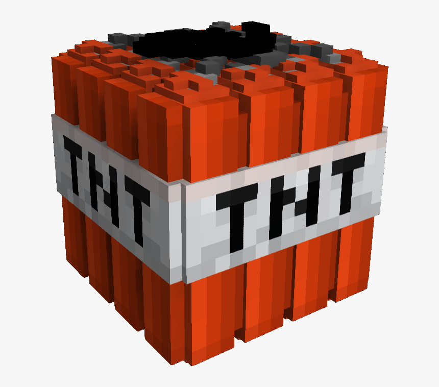 Minecraft Tnt Block , Png Download - Minecraft Tnt Block Png, Transparent P...