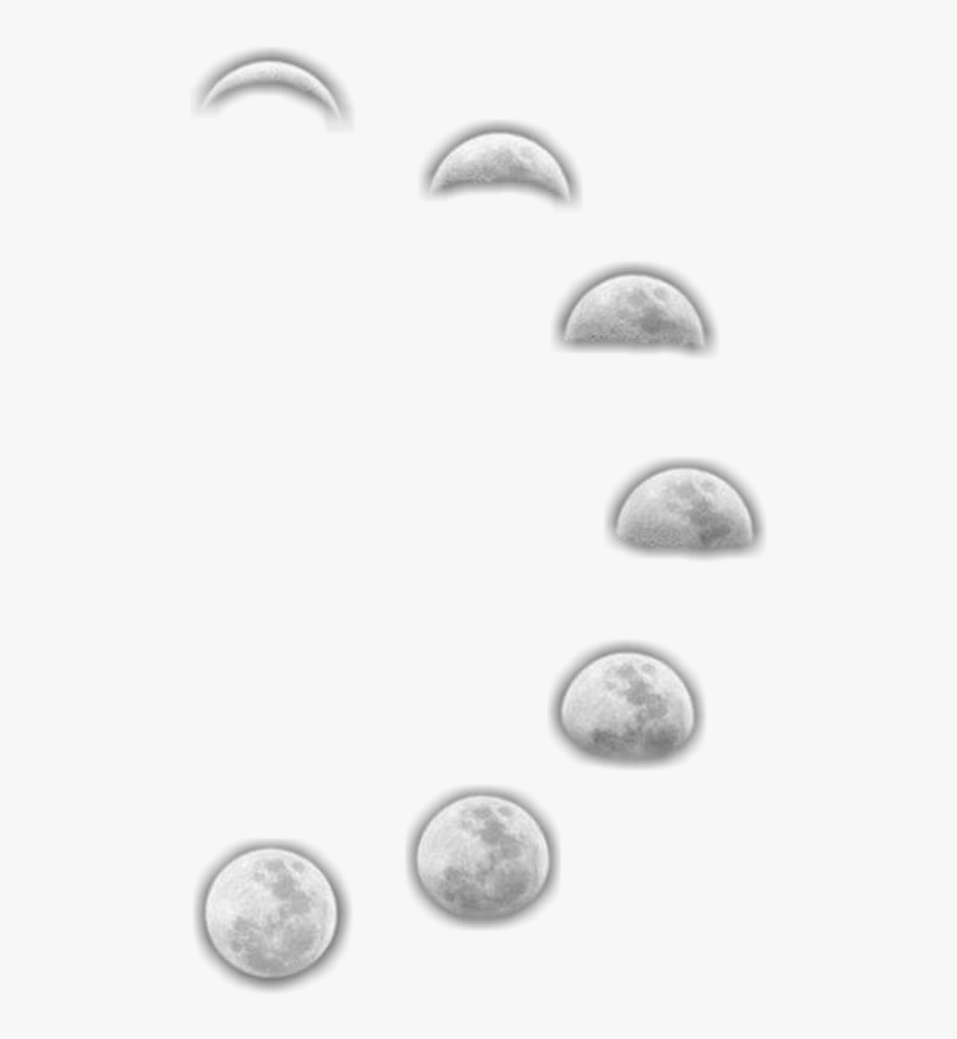 #freetoedit #moon #phases #moonphases - Dime, HD Png Download, Free Download