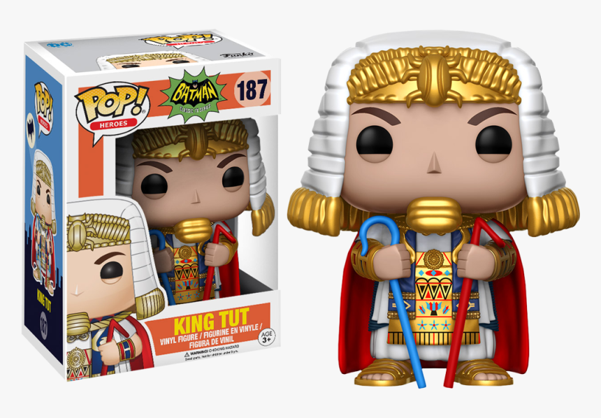 Heroes Batman 1966 King Tut - King Tut Batman Pop, HD Png Download, Free Download