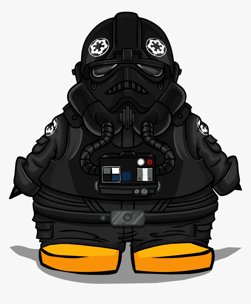 Tie Fighter Pilot Costume Pc - Club Penguin Evie, HD Png Download, Free Download