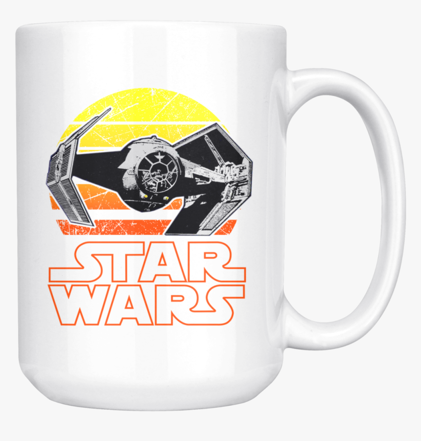 Star Wars Vintage Tie Fighter Mug - Mug, HD Png Download, Free Download