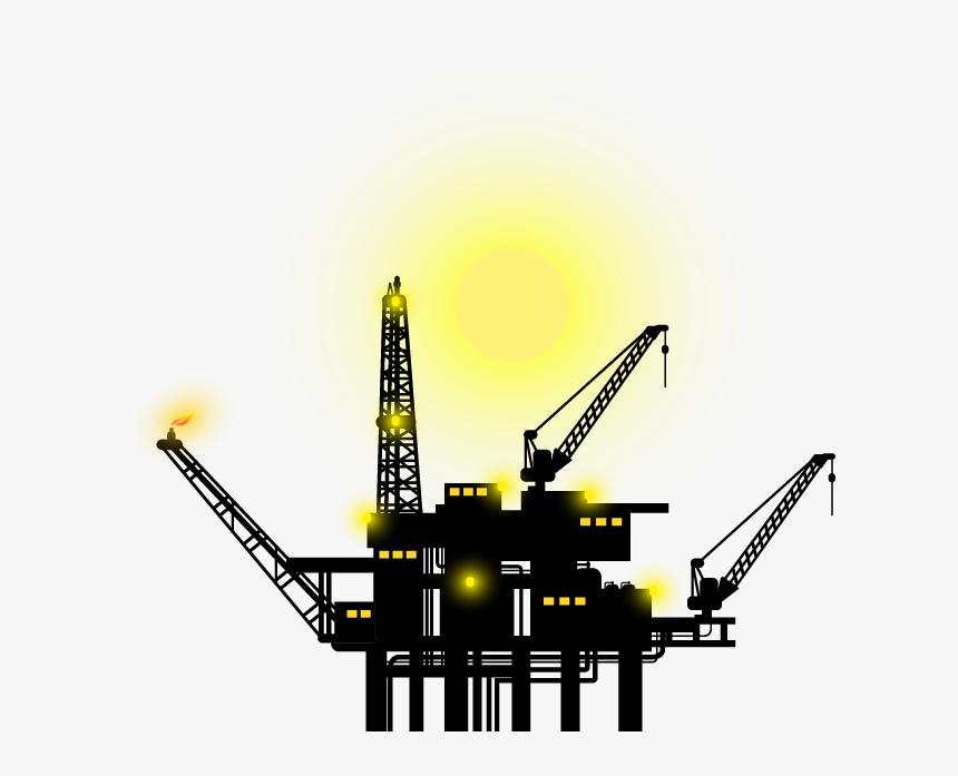 Vector Industries Oil Rig - รถ จัก ยาน การ์ตูน, HD Png Download, Free Download