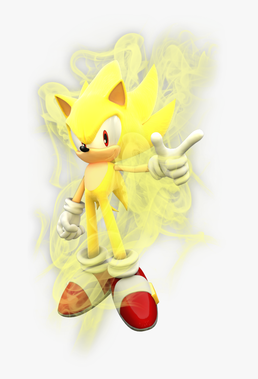 Super Sonic Time - Sonic The Hedgehog Super Sonic, HD Png Download, Free Download