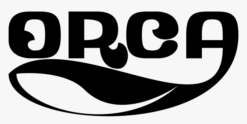 Monochrome,area,text - Orca Logo Vector, HD Png Download, Free Download
