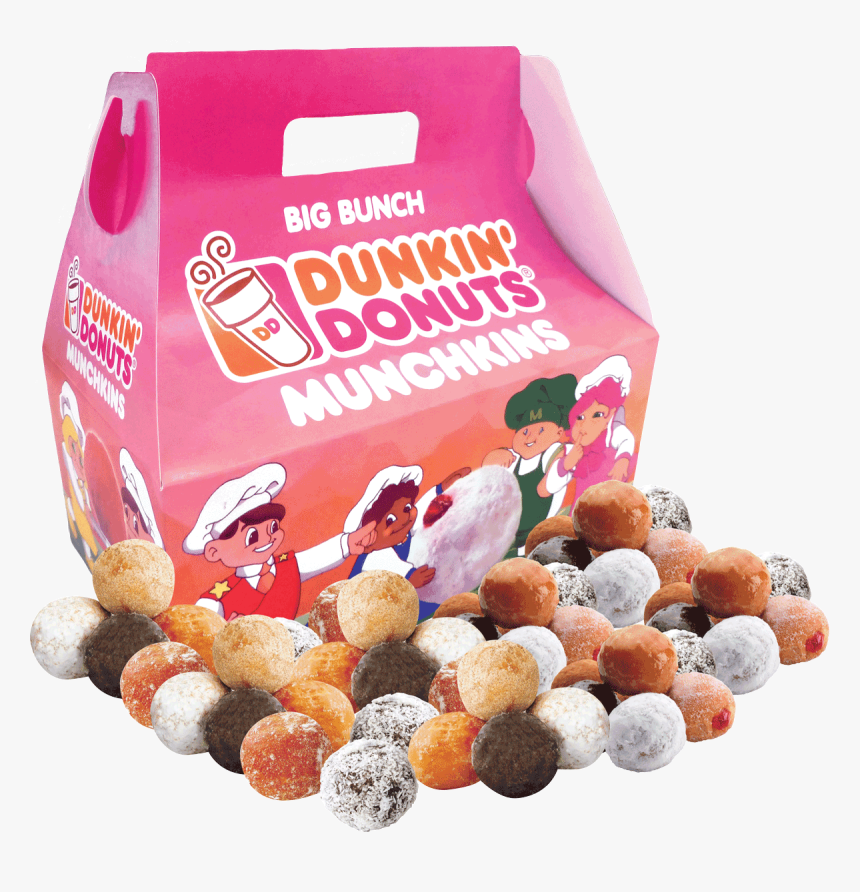 Dunkin Donuts Get 25 Dunkin Donuts Halloween Munchkins - Big Bunch Dunkin Donuts, HD Png Download, Free Download