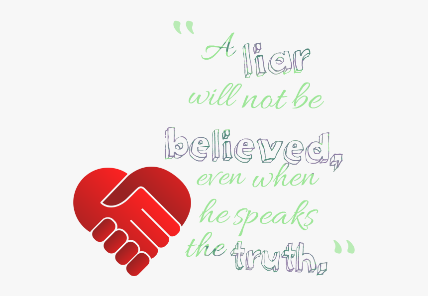 Truth Quotes Png Image Background - Hand, Transparent Png, Free Download