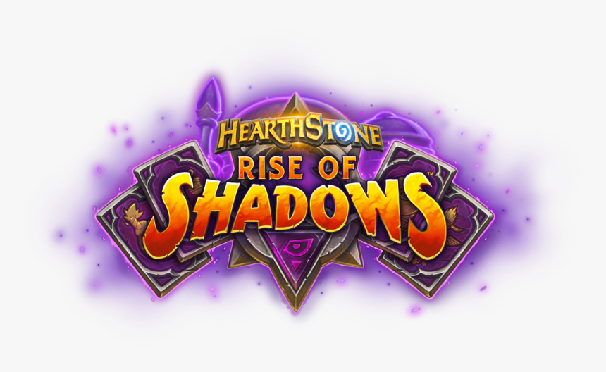 Hearthstone Wiki - Hearthstone Rise Of Shadows Logo Png, Transparent Png, Free Download