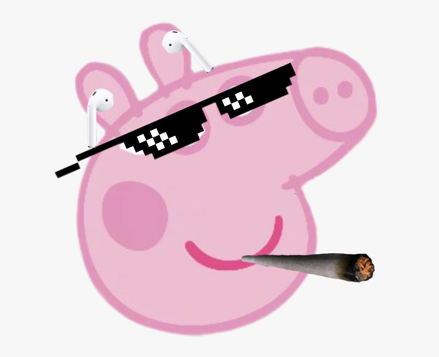 Funny Mlg Png - Funny Memes Peppa Pig, Transparent Png, Free Download