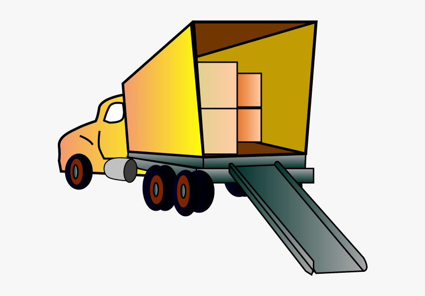 Icons And Graphics - Truck Cartoon Png Clipart, Transparent Png, Free Download