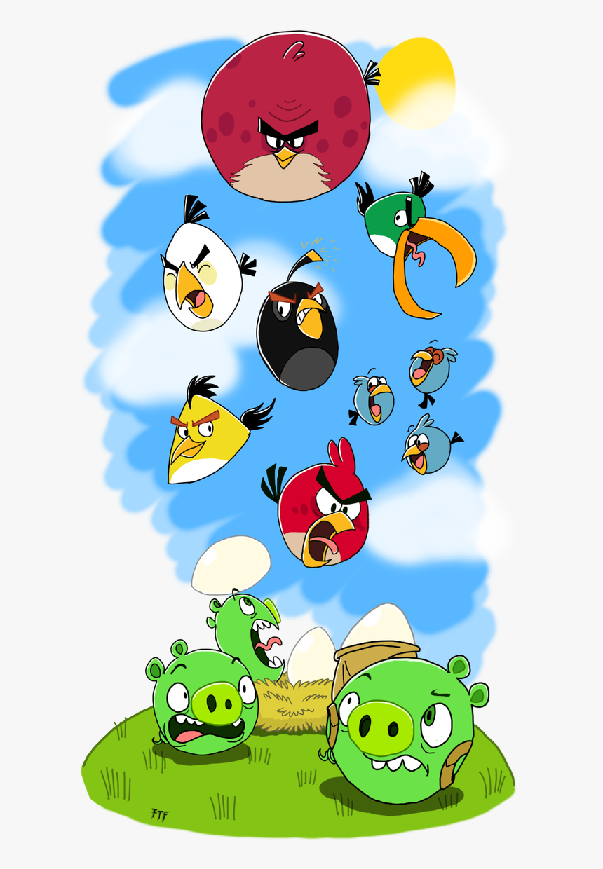 Angry Birds Flock, HD Png Download, Free Download