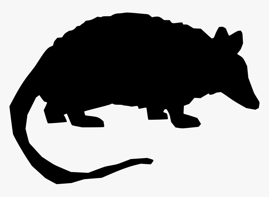 Big Image Png - Armadillo Silhouette Png, Transparent Png, Free Download