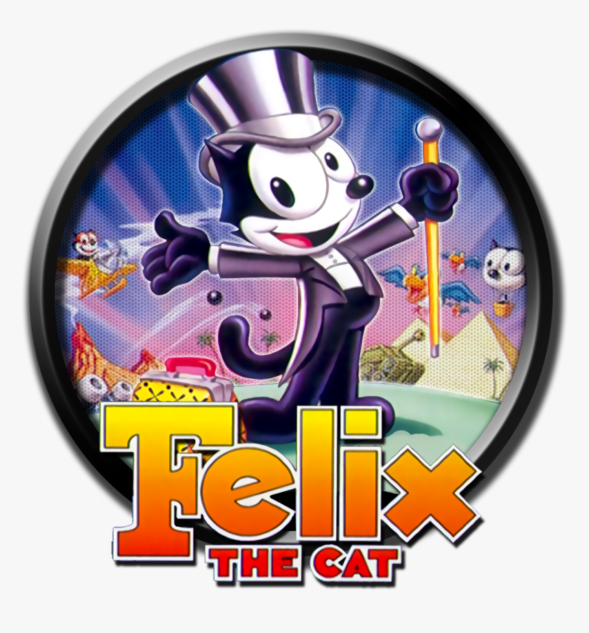 Ahz6m - Felix The Cat Nintendo Cover, HD Png Download, Free Download