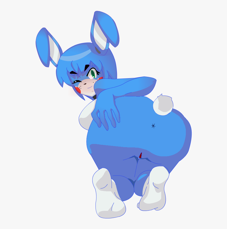 Bonnie Flaunting Her Ass - Fnaf Toy Bonnie Ass, HD Png Download, Free Download