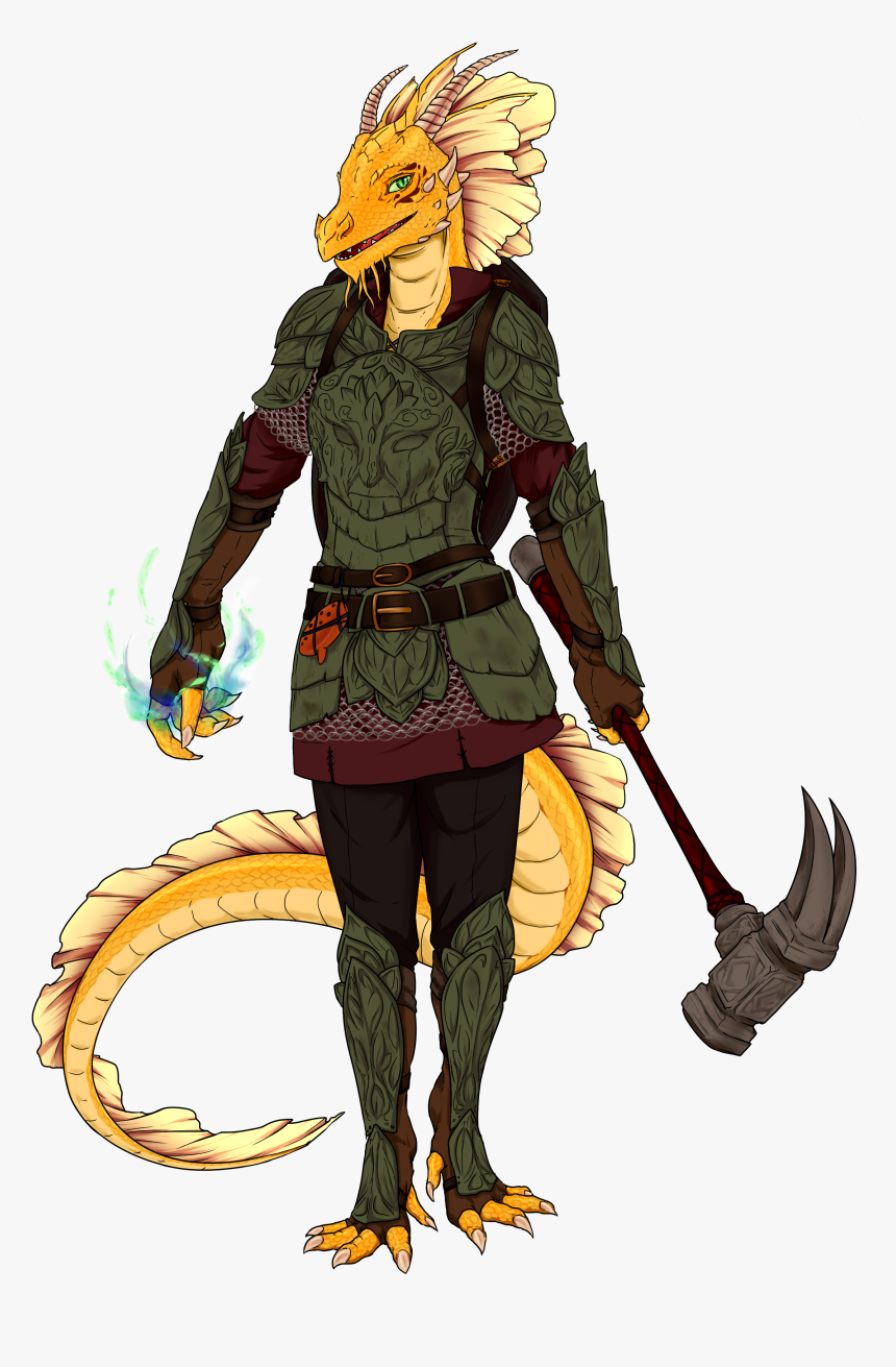 Dungeons And Dragons Dragonborn Female, HD Png Download, Free Download