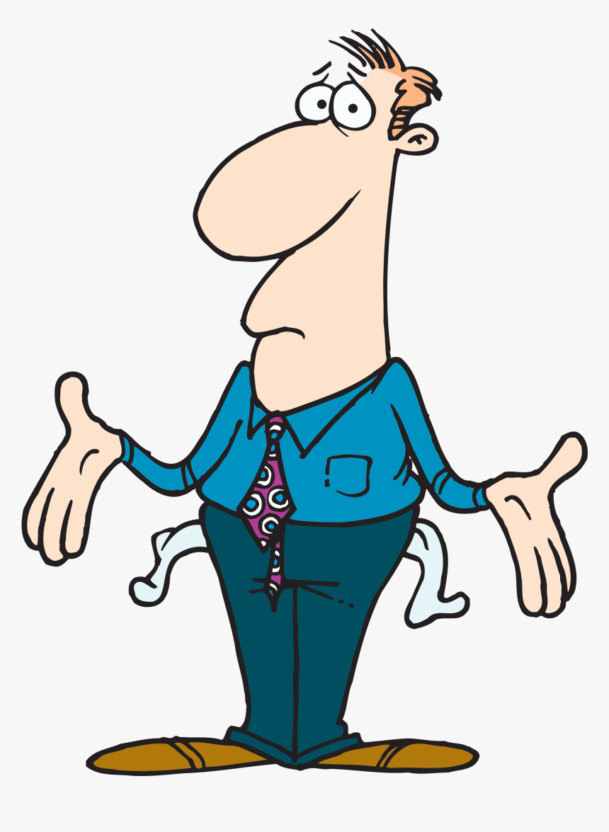 Pocket Royalty-free Clip Art - Man With Empty Pockets Cartoon, HD Png Download, Free Download