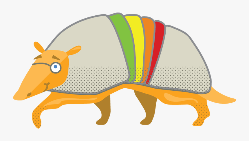 Armadillo Clipart Colorful - Insect, HD Png Download, Free Download