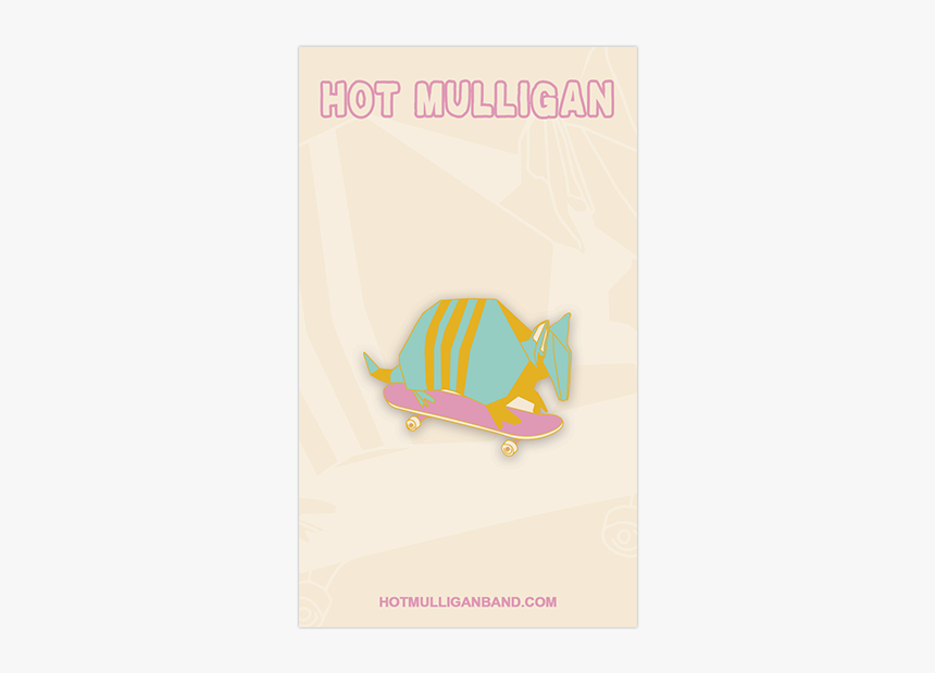 Hot Mulligan - Armadillo Pin - Illustration, HD Png Download, Free Download