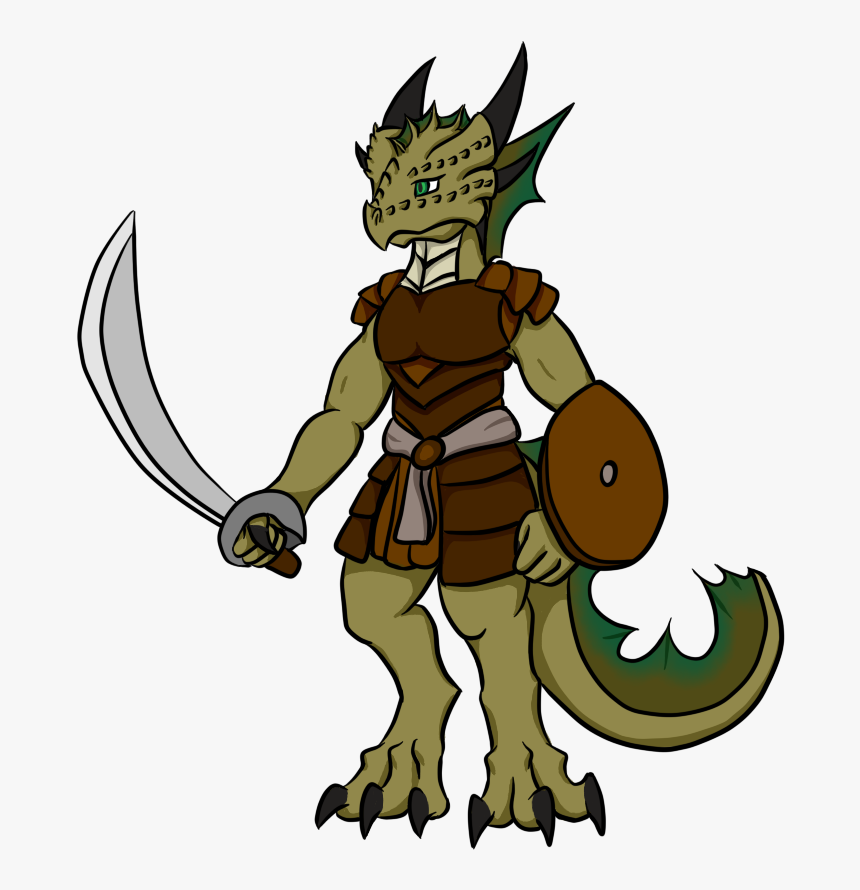 Jeenakatarox The Dragonborn Druid - Cartoon, HD Png Download, Free Download