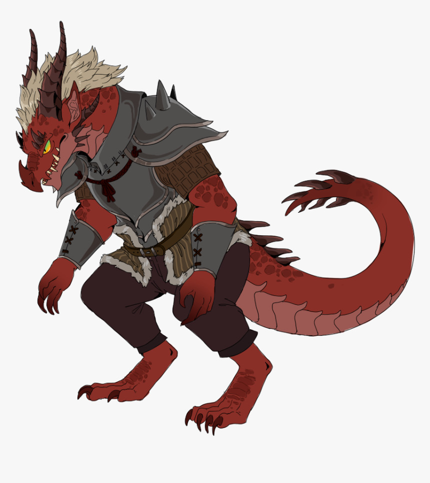 Zeif Eldur - Dragonborn Fighter - Dnd 5e Dragonborn Fighter, HD Png Download, Free Download