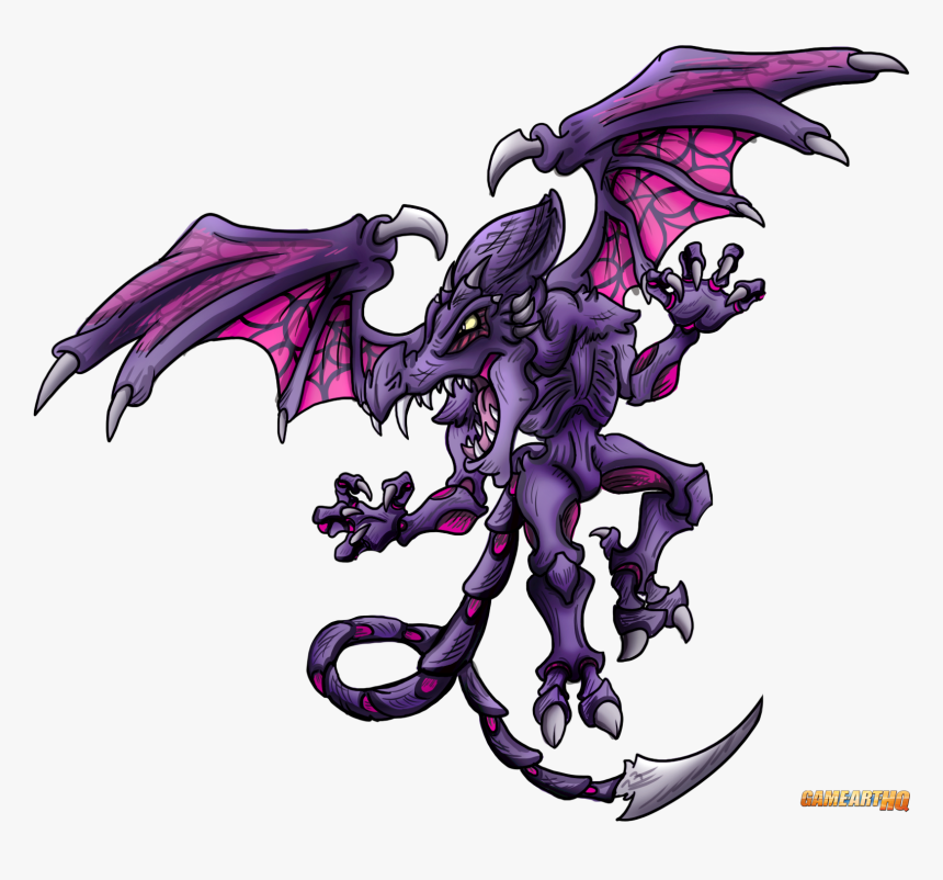 Ridley Hits The Big Time In Super Smash Bros Ultimate - Ridley Smash Ultimate Art, HD Png Download, Free Download