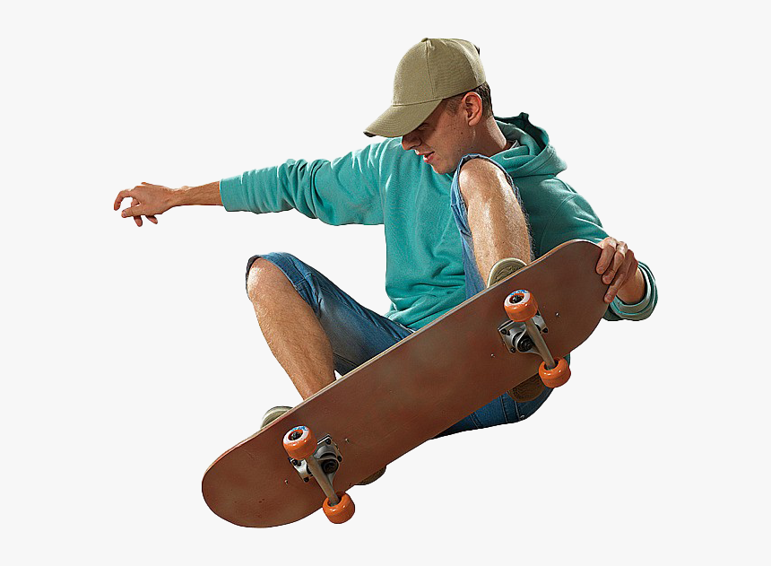 Skater Transparent Background - Skateboarder Png, Png Download, Free Download