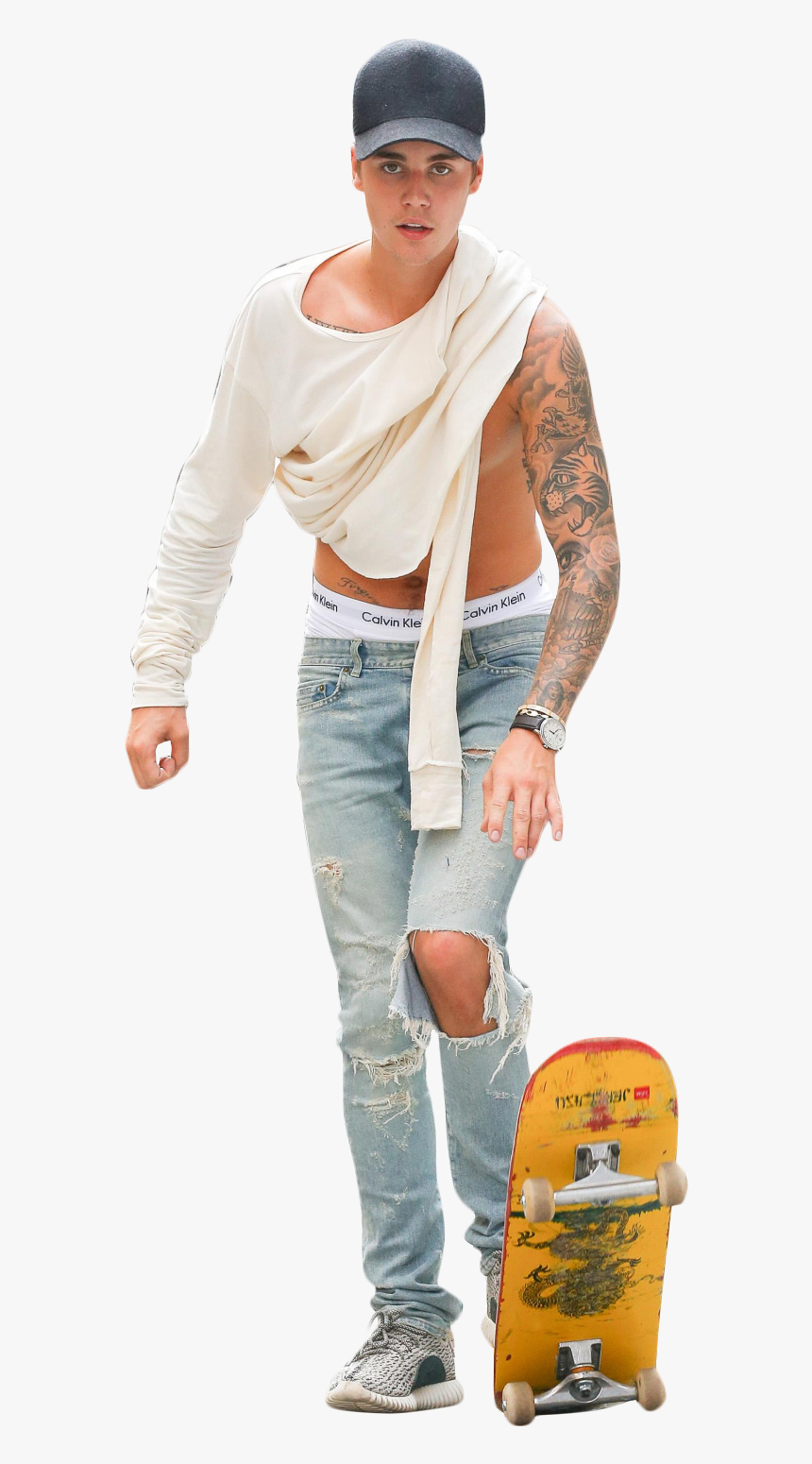 Justin Bieber En Skate, HD Png Download, Free Download