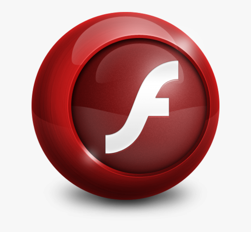 Adobe Flash Logo Icon Png Image - Red Circle Logo With F, Transparent Png, Free Download