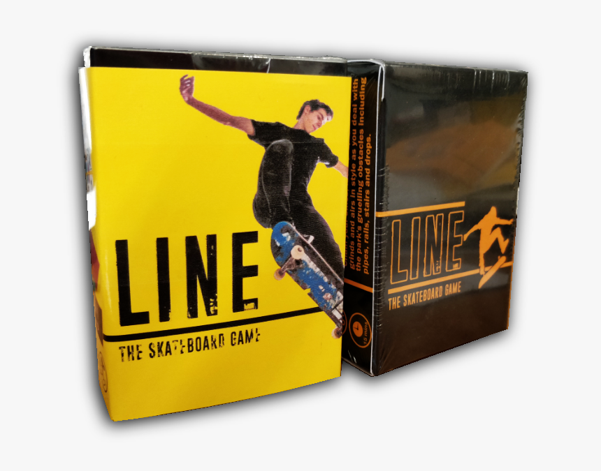 How To Play Line Skateboard Card Game - Skateboard Card Game, HD Png Download, Free Download