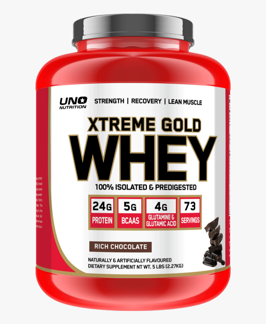 Uno Xtreme Gold Whey Protein Powder - Sports Nutrition New Launch Sports Powder Products, HD Png Download, Free Download
