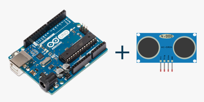 Ultrasonic Sensor In Arduino - Inter Integrated Circuit On An Arduino, HD Png Download, Free Download