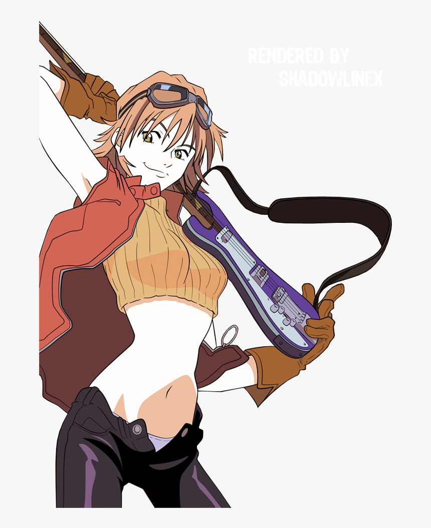 Flcl 4 - Haruko Haruhara Png, Transparent Png, Free Download